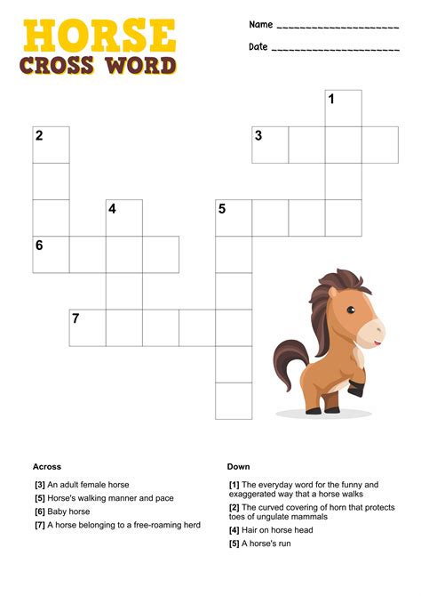 horses colloq 3 4 crossword clue  Sort by Length